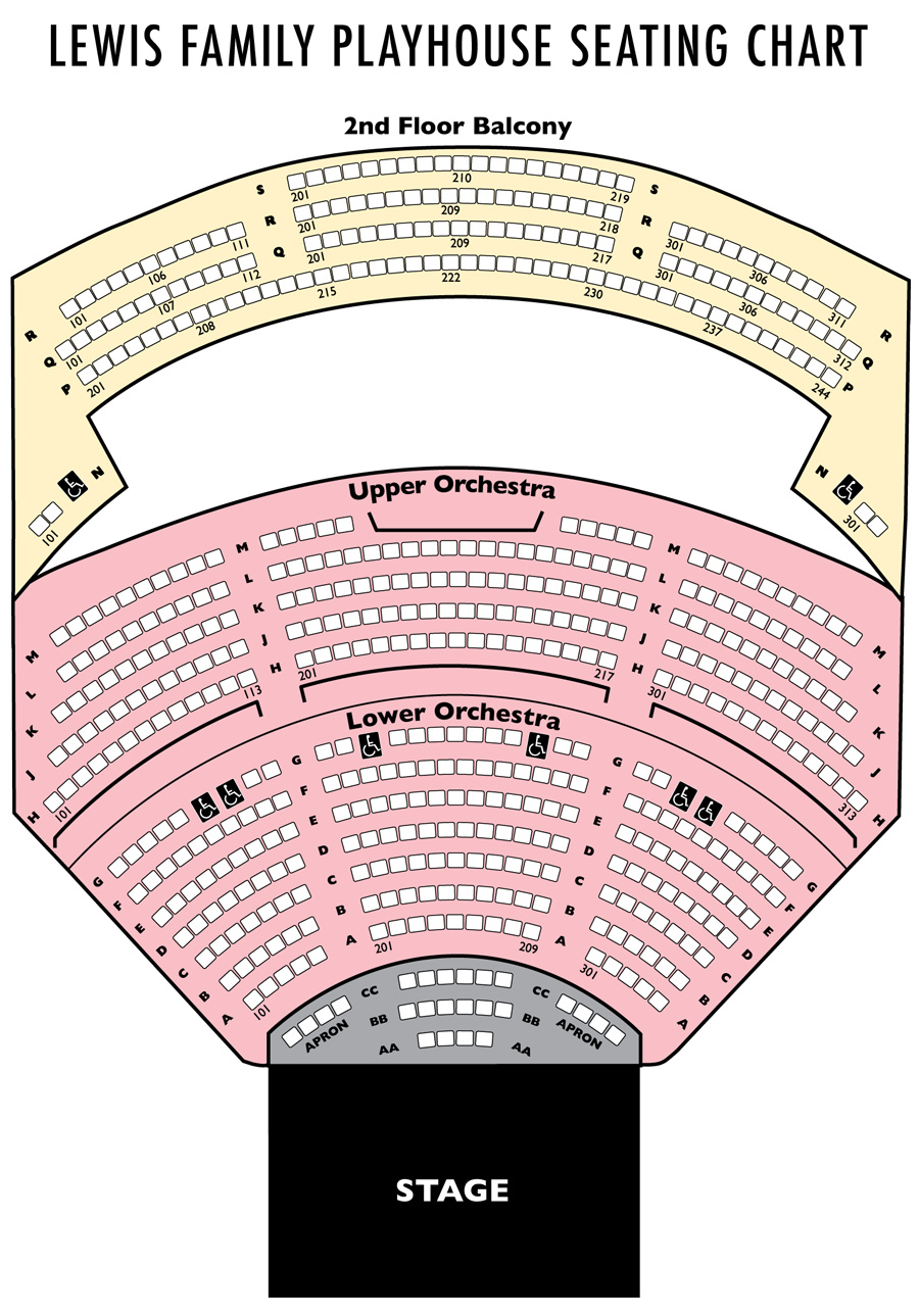 Lewis Family Playhouse Seating Chart Theatre In LA